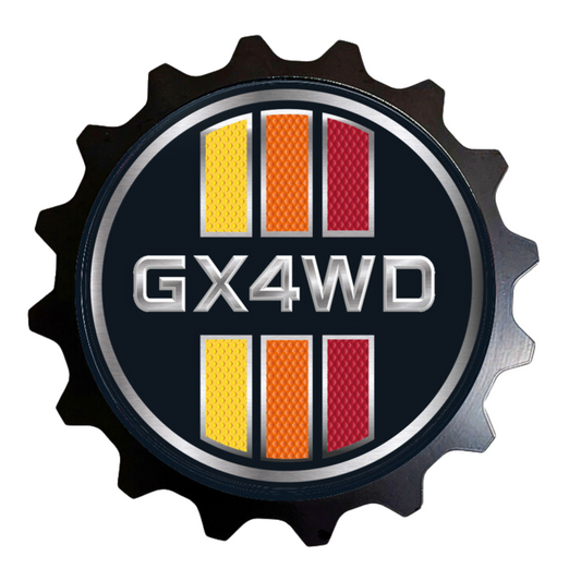 Lexus GX grille badge - Tri-Color Retro Stripes Decal Fits On Vehicles Lexus GX460 GX470 GX200 Offroad Land Cruiser 4x4 Teq & TRD Prado