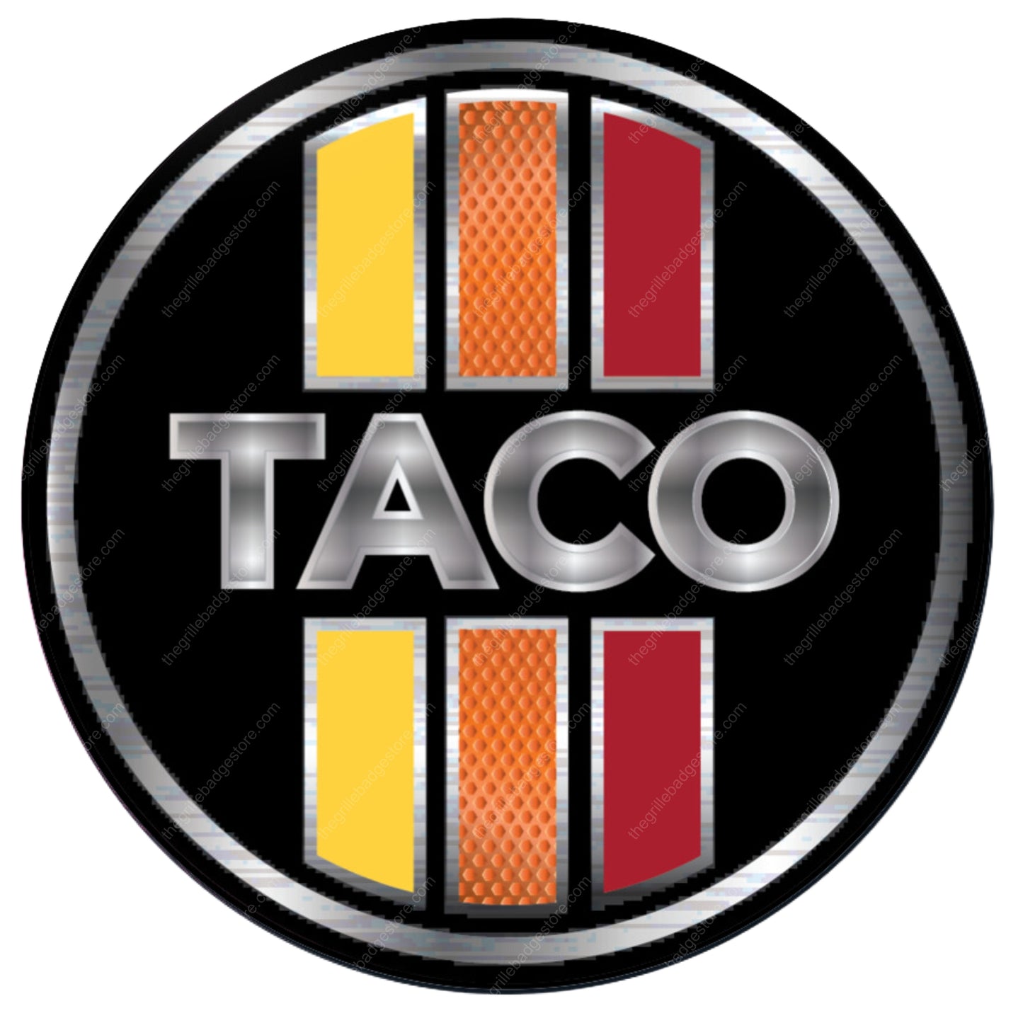 Standard Tacoma Grille Badge - Looking for Tri Color aftermarket grille or badge parts for Tacoma SR5, TRD Sport, TRD Off-road, TRD Pro Limited Tacoma Lifestyle or largest forum Tacoma World Fits TRD Badge Tacoma Badge, Tri Color Style Vinyl Upland